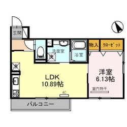 フラン岡の物件間取画像